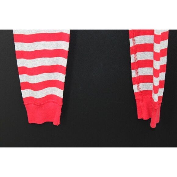 HANNAH ANDERSSON RED GRAY STRIPE BOYS PAJAMA PANTS SIZE 8 130 - Picture 3 of 5